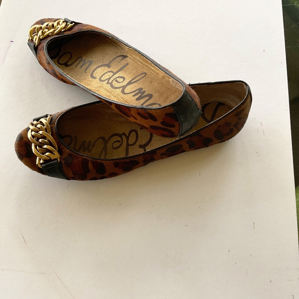 Sam Edelman Leopard print flats size 9.5 m